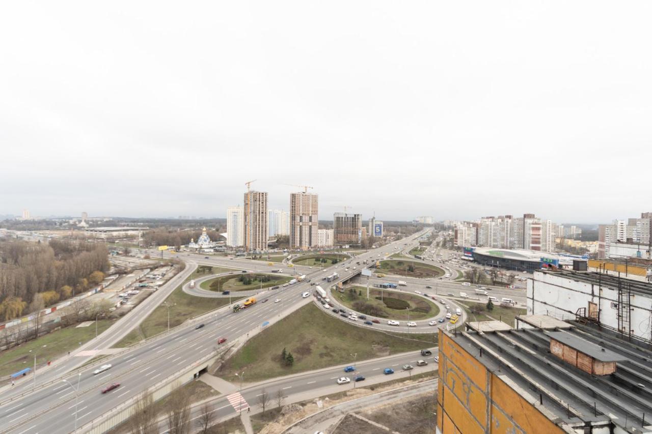 Красивая 1 Комнатная Квартира С Балконом На Теремках 252 Kyjev Exteriér fotografie